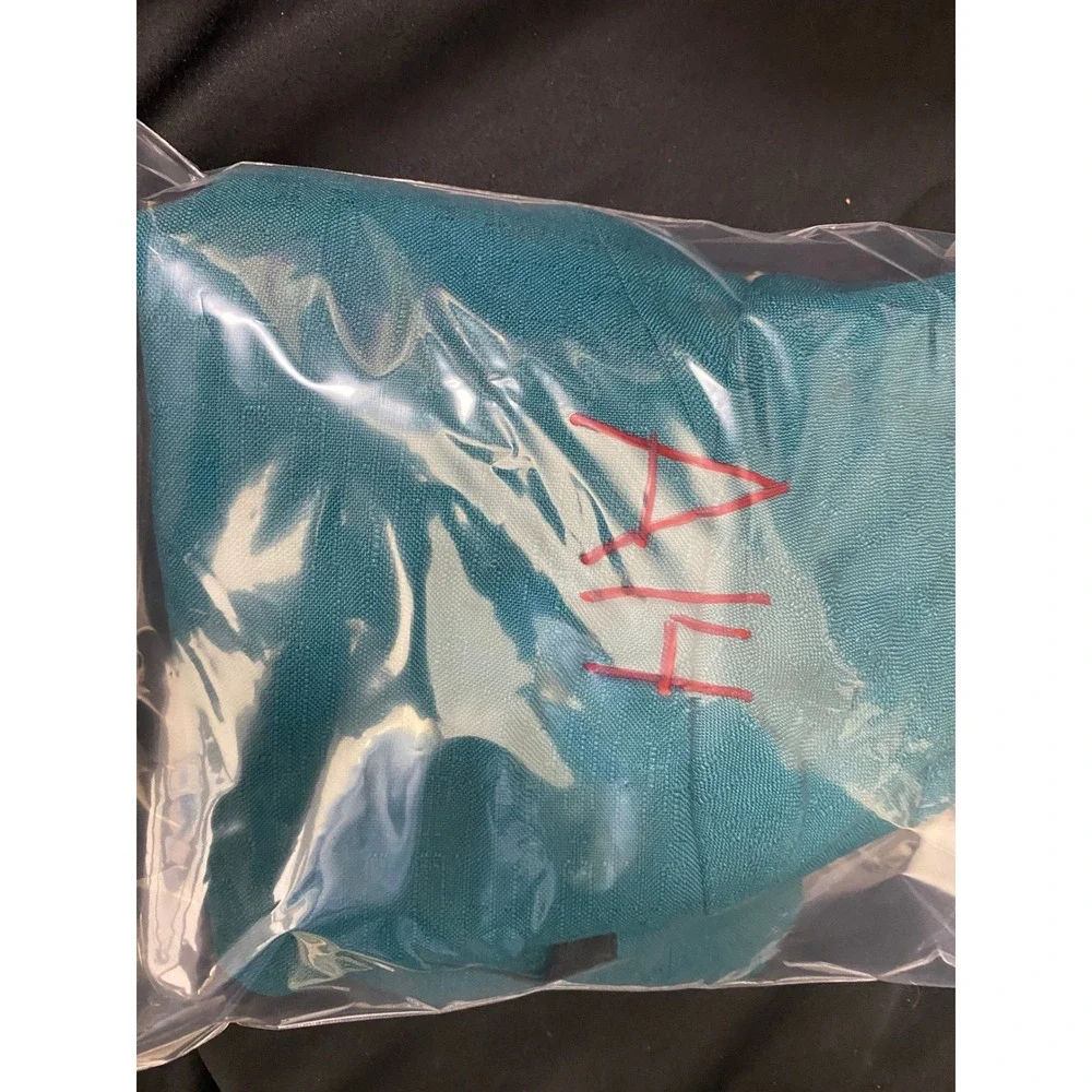 Kasper A.S.L. Teal Green Short Sleeve Zip Front Career Jacket Size‎ 4